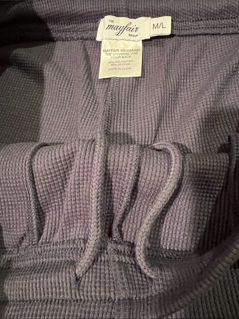 The Mayfair Group Women's World Needs More Empathy Lounge Set Navy Size M/L - Picture 11 of 11
